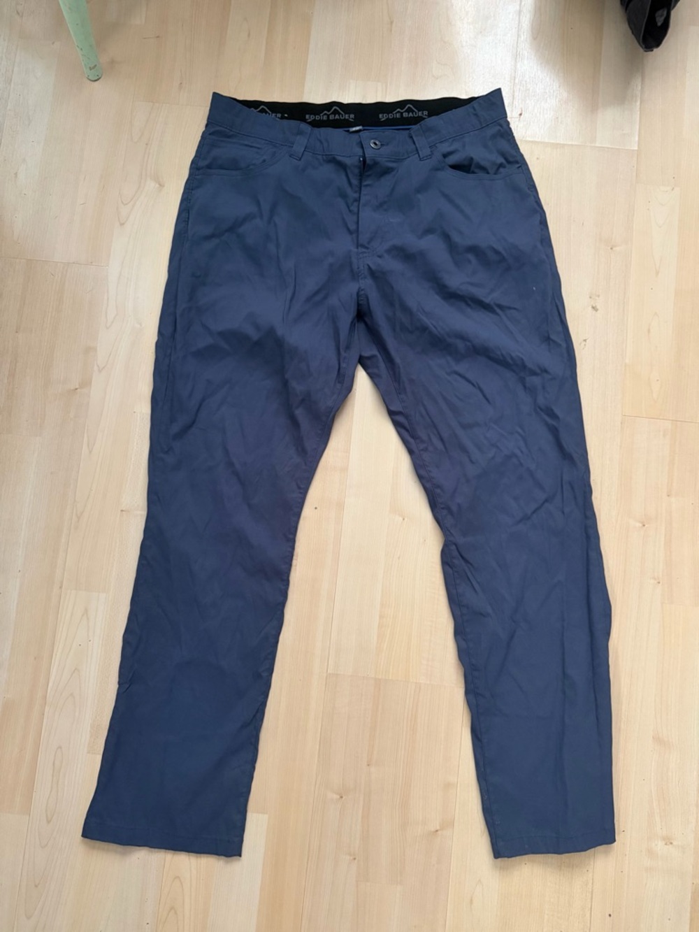 Eddie Bauer Men's Navy Chinos